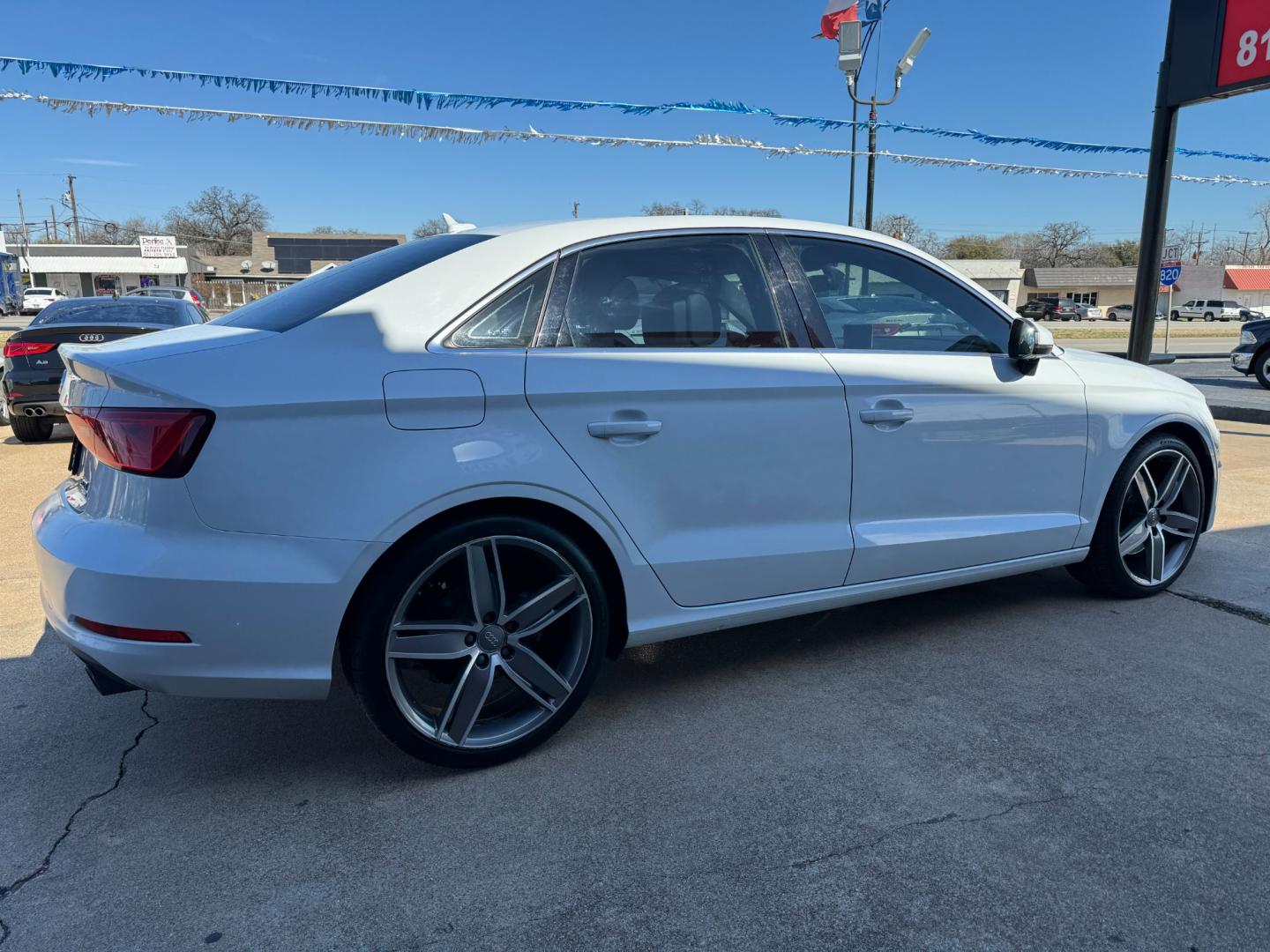 2015 WHITE AUDI A3 PREMIUM PLUS (WAUEFGFF2F1) , located at 5900 E. Lancaster Ave., Fort Worth, TX, 76112, (817) 457-5456, 0.000000, 0.000000 - Photo#3